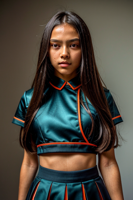 uniform models for college girls